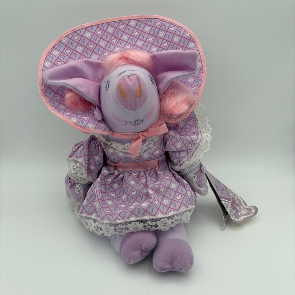 Vintage Hallmark Pretty Piggies Prissy Tomy 1989